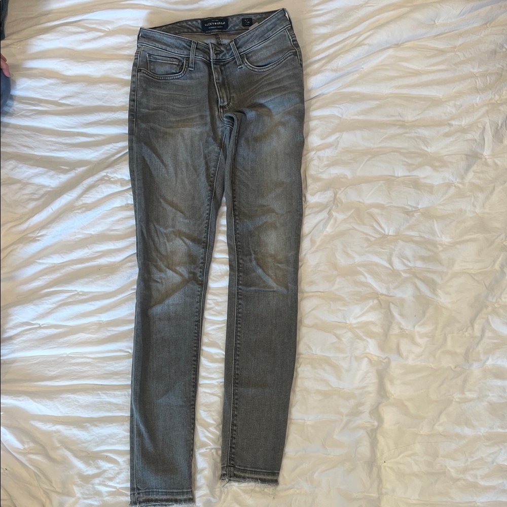 Light Gray Women's Skinny Jeans - Lucky